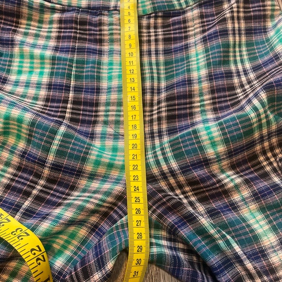 Plaid Multicolor Pants - Picture 3 of 6